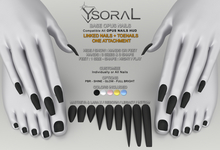~~ YsoraL ~~ .: Base OPUS Nails FEET + HAND :.(Lady)(+ PBR)