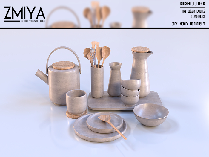 ZMIYA Kitchen Clutter B