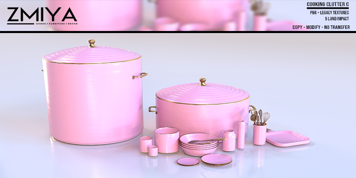 ZMIYA Cooking Clutter C