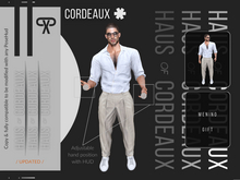 C O R D E A U X — Gift [MENINO] 2 Bento Poses