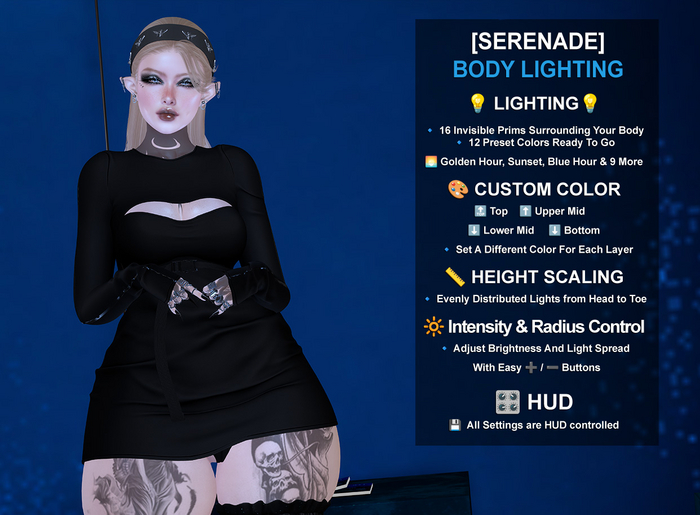 [Serenade] Body Lighting