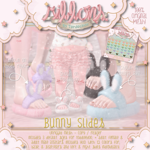 {Ribbons} Bunny Slides {Box}