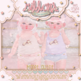 {Ribbons} Monet Outfit - Peach {Box}
