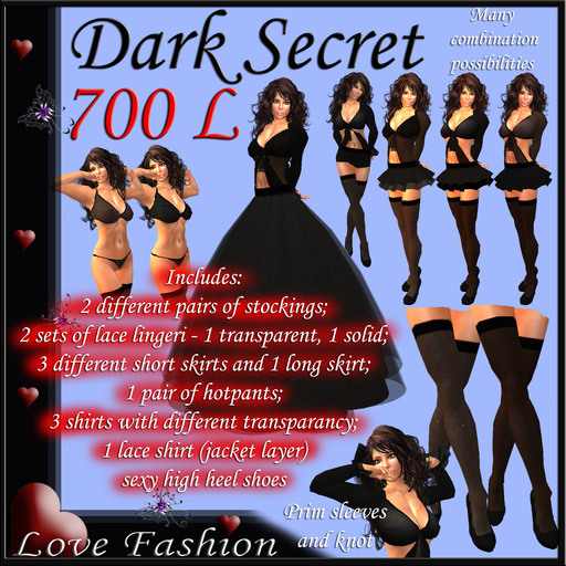 *Szen* Dark Secret Mix and match