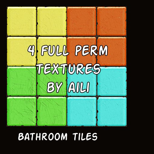 bathroom tiles by ~aili~