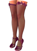 [FAME]  Stockings with Shoes - Shoshana / Cherry