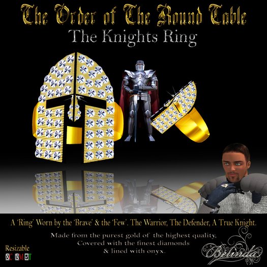 KORT - Knights Ring - Gold
