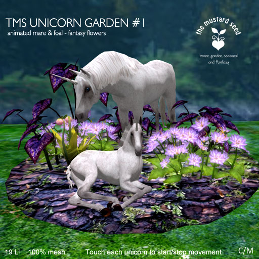 tms fantasy: unicorn garden #1 *ADD*
