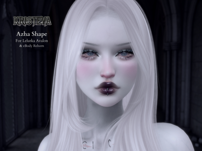 [KRISTEVA] Azha Shape for Lelutka Avalon & eBody Reborn