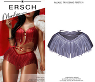 ERSCH - Marilyn bottom -glitter lilac-