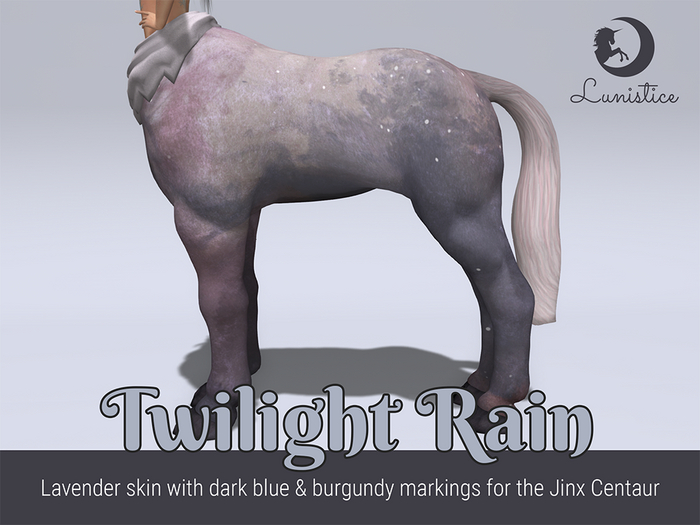 Lunistice: Twilight Rain Skin (for Jinx Centaur)