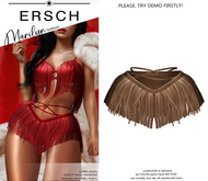 ERSCH - Marilyn bottom -glitter brown-