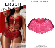 ERSCH - Marilyn bottom -glitter hotpink-