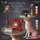 (NO) Leopard Tableau Set - All Colors