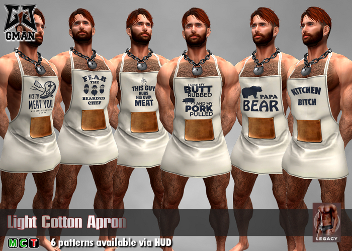 [GMan] AP - Light Cotton Apron - Legacy