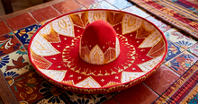 Mexican Hat unisex de "Charro Rojo"