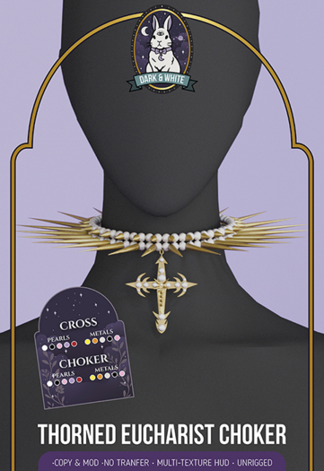 D&W//Thorned Eucharist Choker(ADD ME)