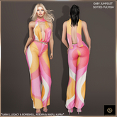 SAS - Gaby Sixties Fuchsia Jumpsuit  (LaraX & MB) 