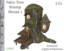 Fairy Tree Stump House 1 (seasonal)