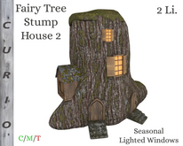 Fairy Tree Stump House 2 (seasonal)
