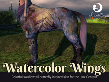 Lunistice: Watercolor Wings Skin (for Jinx Centaur)