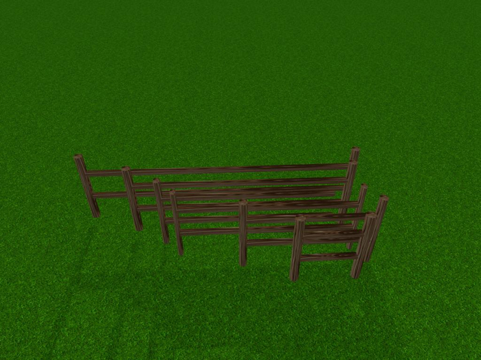 5 rails and Gate boxed