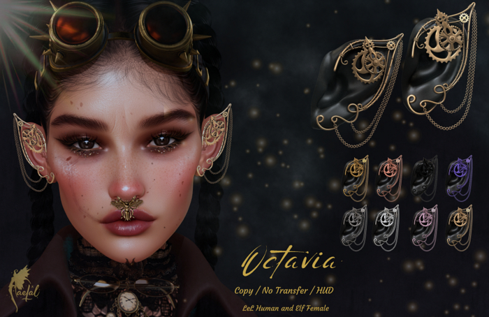 FaeTal - Octavia - LeLutka Human & Elf Female