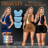 Travesty Womens Born To Ride