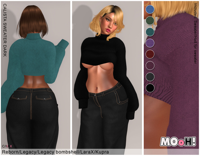 MOoH! Calista sweater dark (Add)