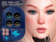 ETERNITY - DARK LOVE EYES + BROWS CELIA LELUTKA EVOX