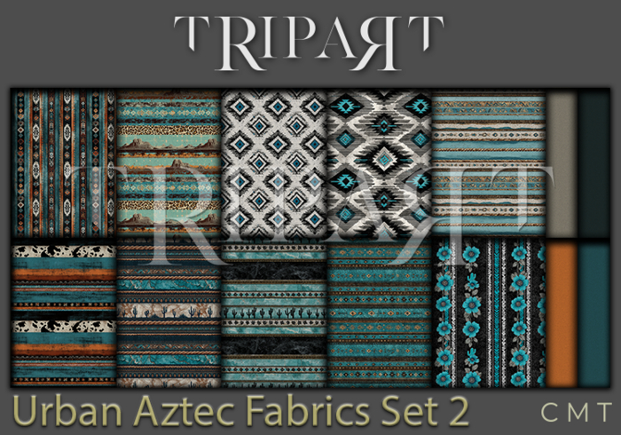 ..::TRIPART::.. Urban Aztec Fabrics Set 2