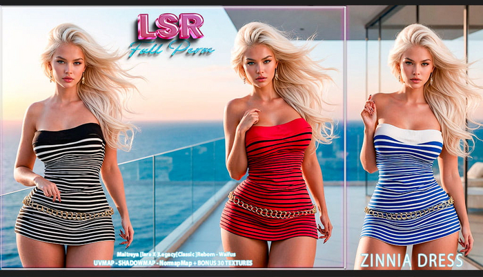 [LSR FP] Zinnia Dress Full Perm 
