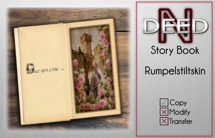 !N-Deed! Rumpelstiltskin Story Book