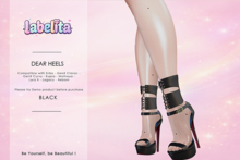 [LABELITA] Dear Heels Black