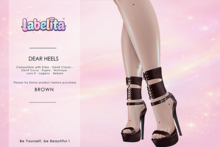[LABELITA] Dear Heels Brown