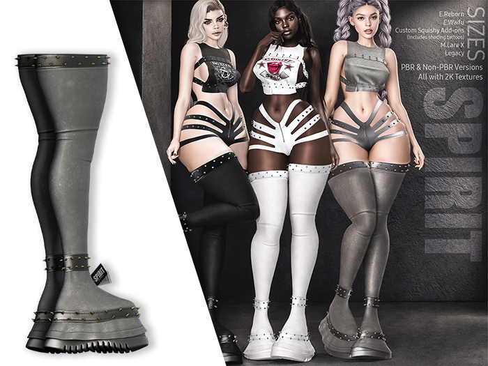 SPIRIT - Fortunata boots [GRAY]