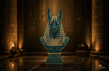 Anubis Bust Statue – Egyptian Mythology Sculpture