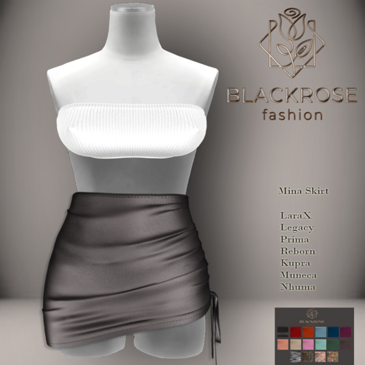 BlackRose  Mina Skirt