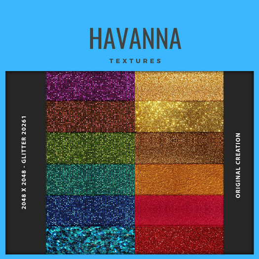 HAVANNA-GLITTER 20261 -TEXTURES FULLPERM