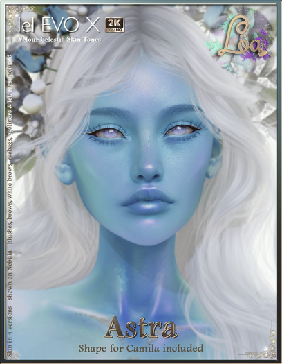 Loa - Astra Skin ~Lelutka EVO X / VELOUR~ [inferna]
