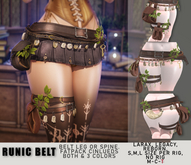 UNA & [BloodGear]. Runic Belt FATPACK