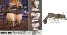 UNA & [BloodGear]. Runic BeltSpine Brown2