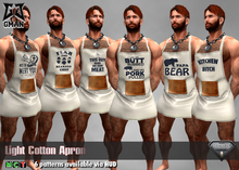 [GMan] AP - Light Cotton Apron - AEST