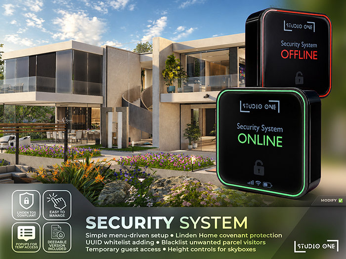 StudioOne - Security System