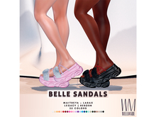 [WellMade] Belle Sandals