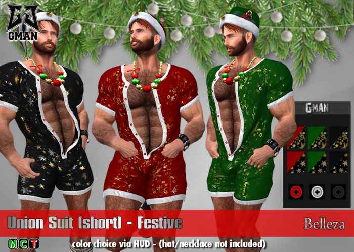 [GMan] CH - Union Suit - Festive_BEL