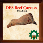 DFS Beef Carcass 5X BULK -- 5X  BULK Carasses