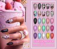  [LS] KAWAII NAIL PANDA BEAR