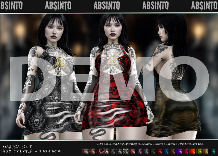 :::ABSINTO::AGATA_DRESS:::DEMO