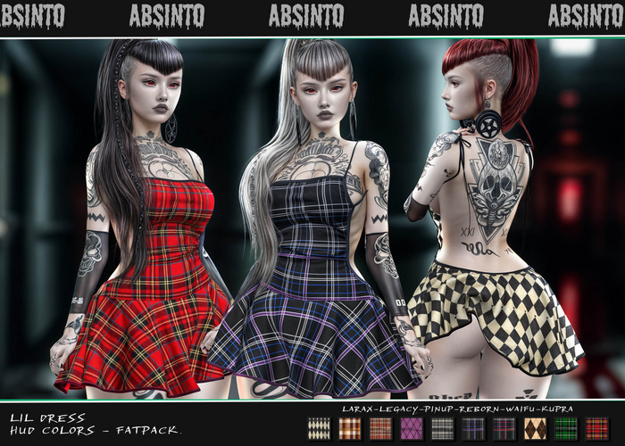 :::ABSINTO::LIL_DRESS:::FATPACK